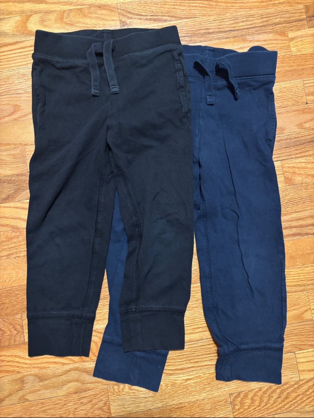 GAP Kids Black and Navy Jogger Pants - 2-Pack